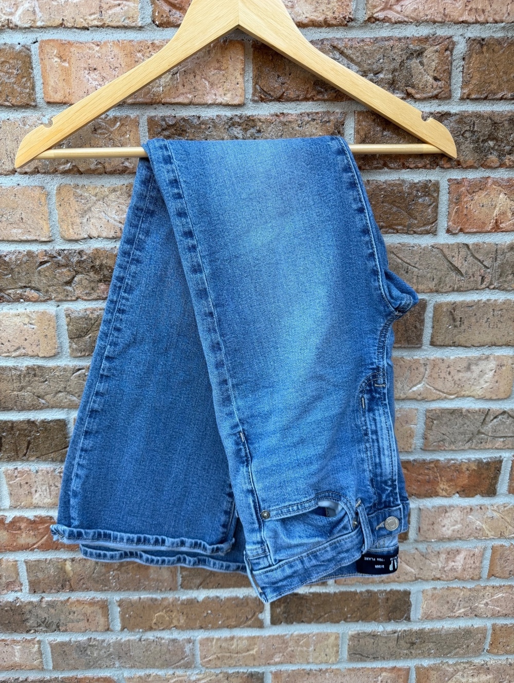 Gap Denim ’70s Flare High Rise Jeans Medium Wash Size 2/26R